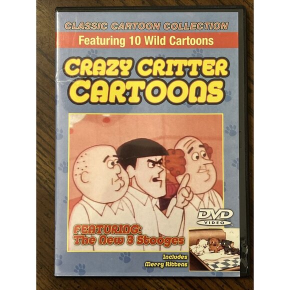 Three Stooges DVD Lot of 4 Collection Vol 1 & 2 (NEW) , Features, Cartoons - Picture 2 of 11